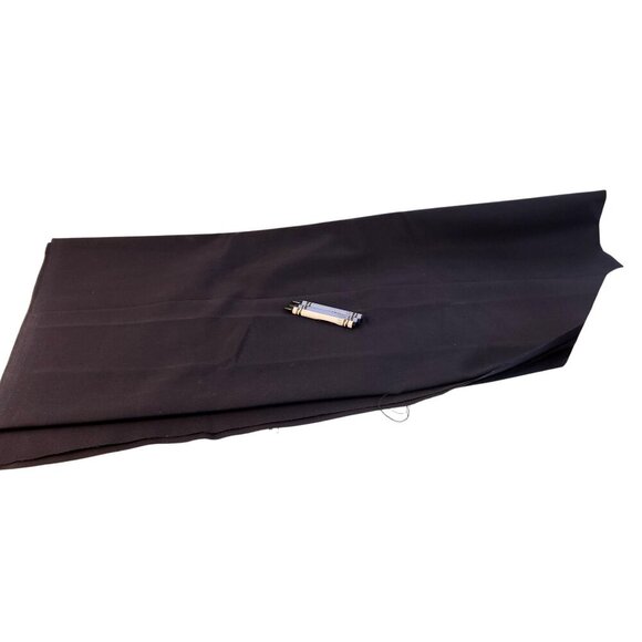 Dark Navy Blue Twill Fabric 3 yds For Sewing Upholstery & Apparel DIY Projects - Picture 1 of 4